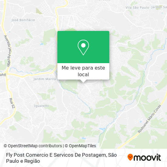 Fly Post Comercio E Servicos De Postagem mapa