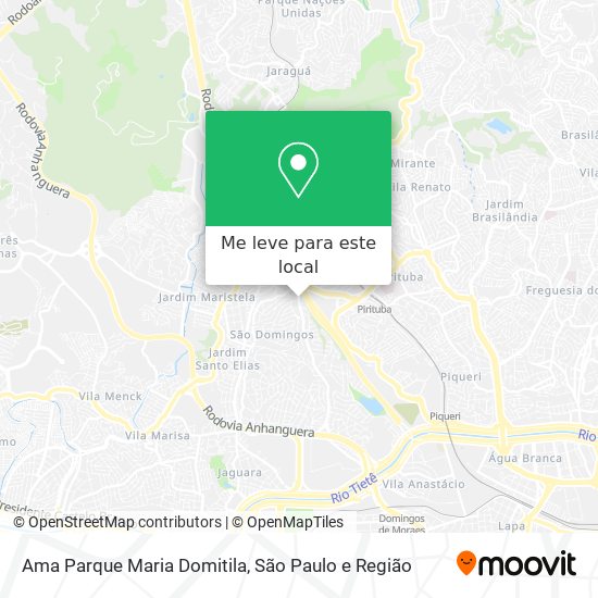 Ama Parque Maria Domitila mapa