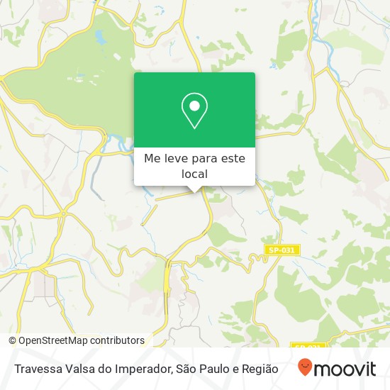 Travessa Valsa do Imperador mapa