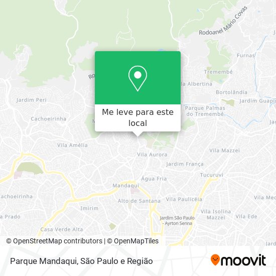 Parque Mandaqui mapa