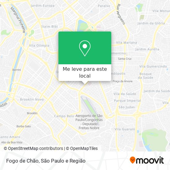 Fogo de Chão mapa