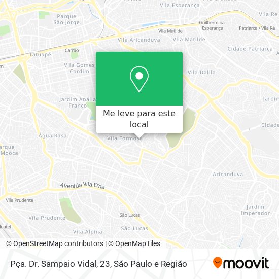 Pça. Dr. Sampaio Vidal, 23 mapa