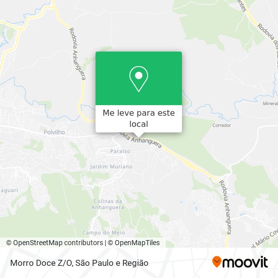 Morro Doce Z/O mapa
