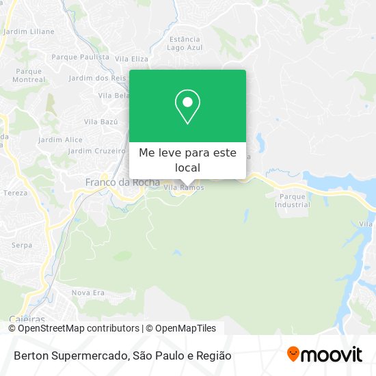 Berton Supermercado mapa