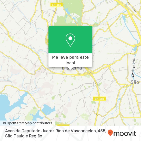 Avenida Deputado Juarez Rios de Vasconcelos, 455 mapa