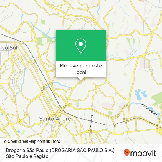 Drogaria São Paulo (DROGARIA SAO PAULO S.A.) mapa