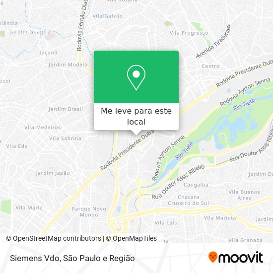 Siemens Vdo mapa