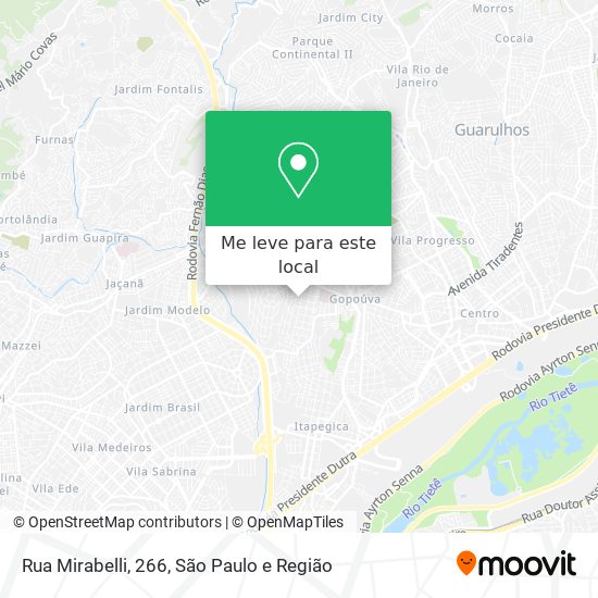 Rua Mirabelli, 266 mapa