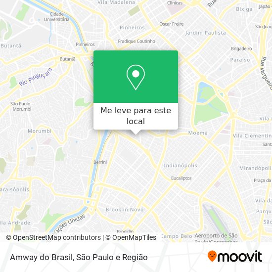 Amway do Brasil mapa