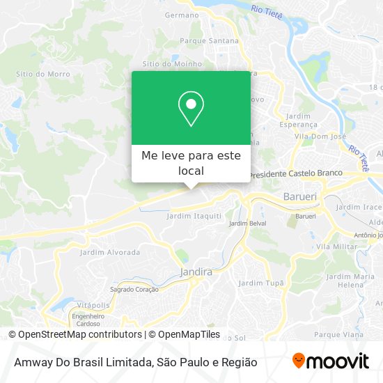 Amway Do Brasil Limitada mapa