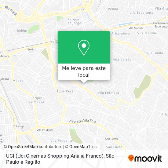 UCI (Uci Cinemas Shopping Analia Franco) mapa