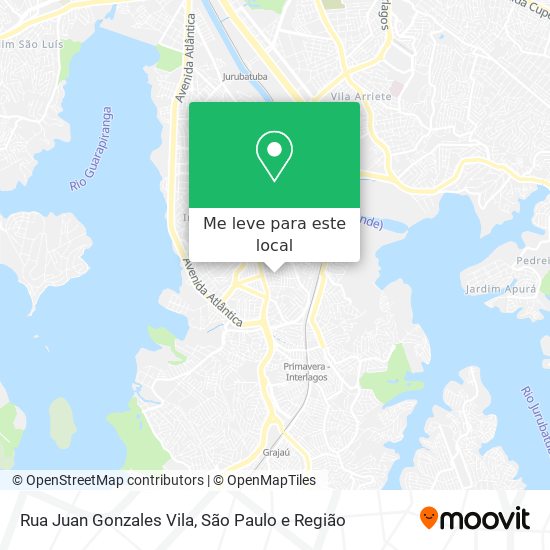 Rua Juan Gonzales Vila mapa