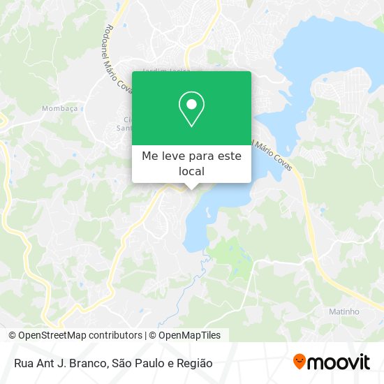 Rua Ant J. Branco mapa