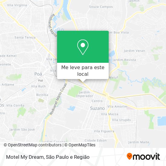 Motel My Dream mapa