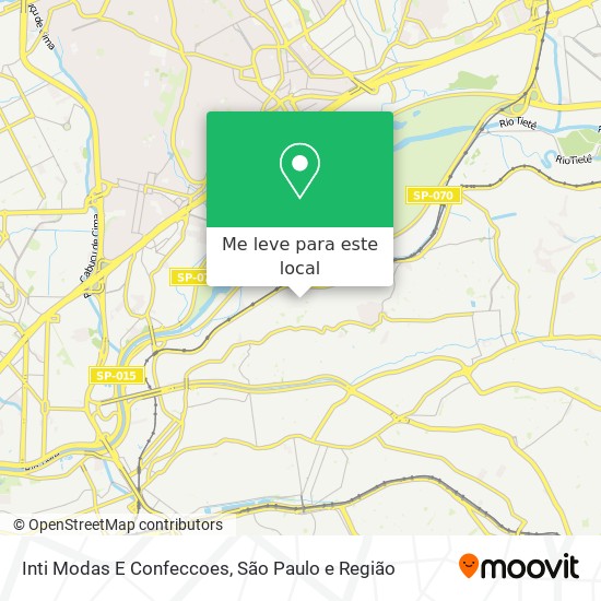 Inti Modas E Confeccoes mapa