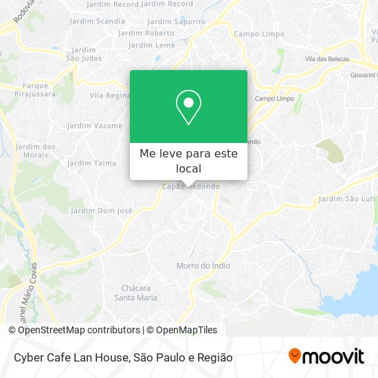 Cyber Cafe Lan House mapa