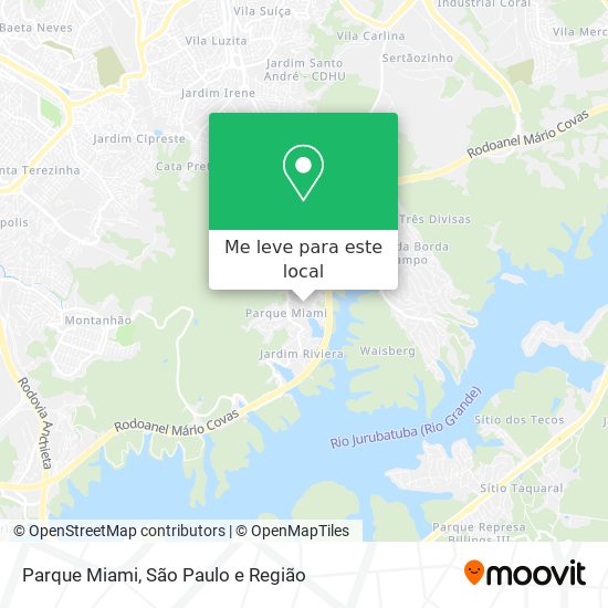 Parque Miami mapa