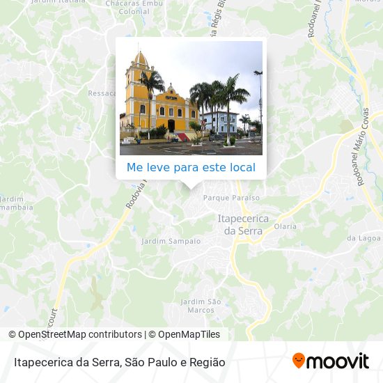 Itapecerica da Serra mapa