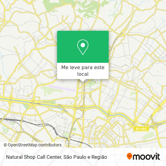 Natural Shop Call Center mapa