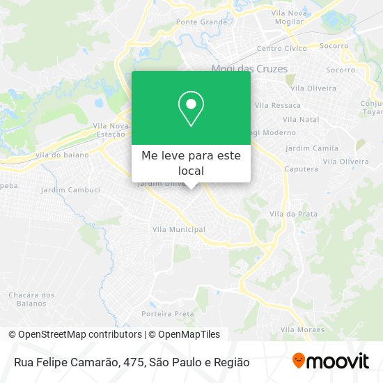 Rua Felipe Camarão, 475 mapa