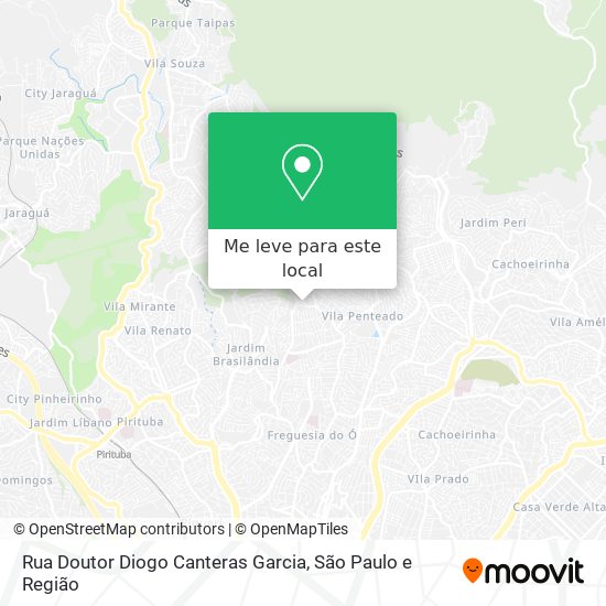 Rua Doutor Diogo Canteras Garcia mapa