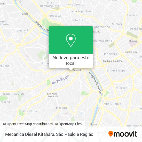 Mecanica Diesel Kitahara mapa