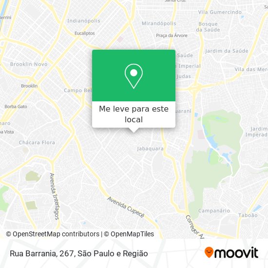Rua Barrania, 267 mapa