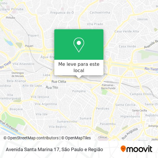 Avenida Santa Marina 17 mapa