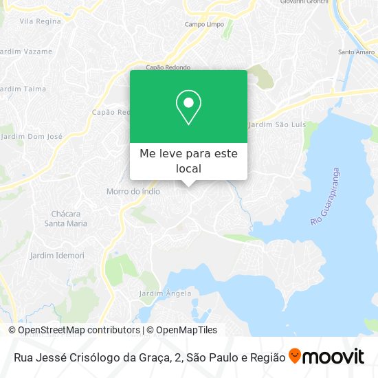 Rua Jessé Crisólogo da Graça, 2 mapa