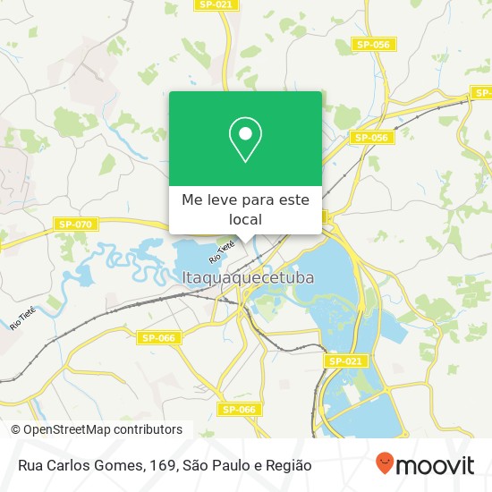 Rua Carlos Gomes, 169 mapa