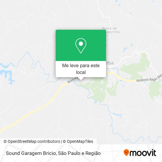 Sound Garagem Bricio mapa