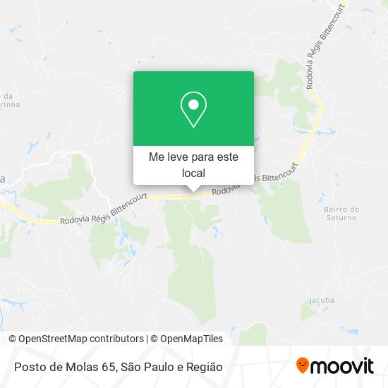 Posto de Molas 65 mapa
