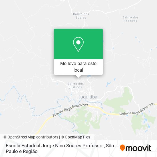 Escola Estadual Jorge Nino Soares Professor mapa