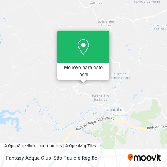 Fantasy Acqua Club mapa