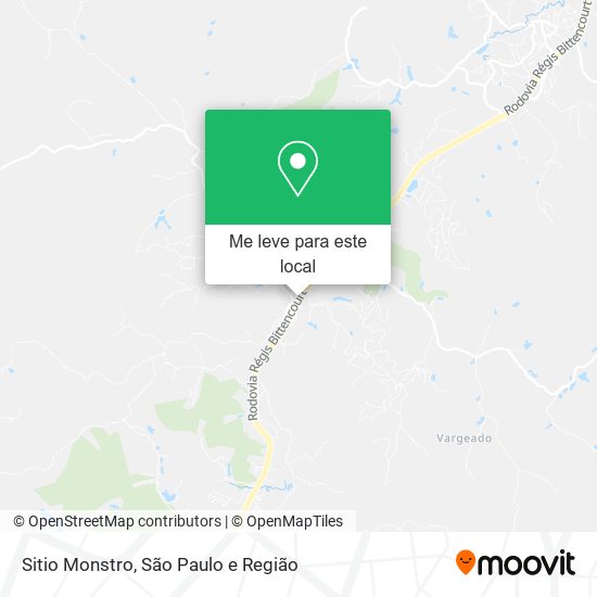 Sitio Monstro mapa