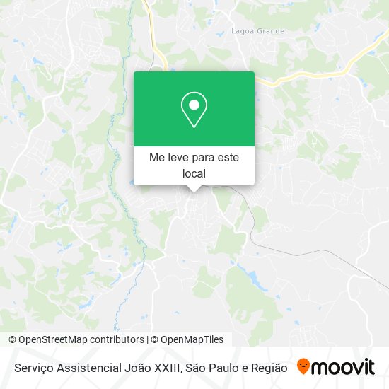 Serviço Assistencial João XXIII mapa