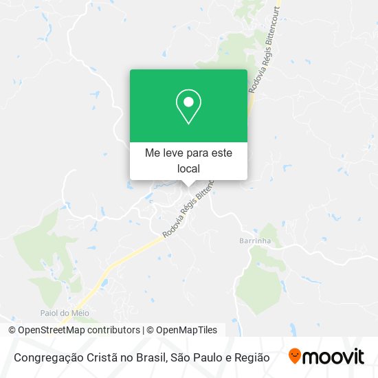 Congregação Cristã no Brasil mapa
