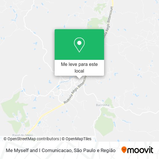 Me Myself and I Comunicacao mapa