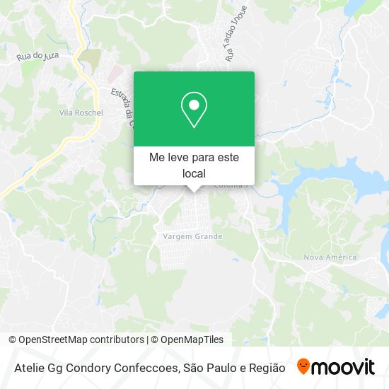 Atelie Gg Condory Confeccoes mapa