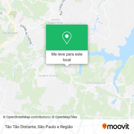 Tão Tão Distante mapa