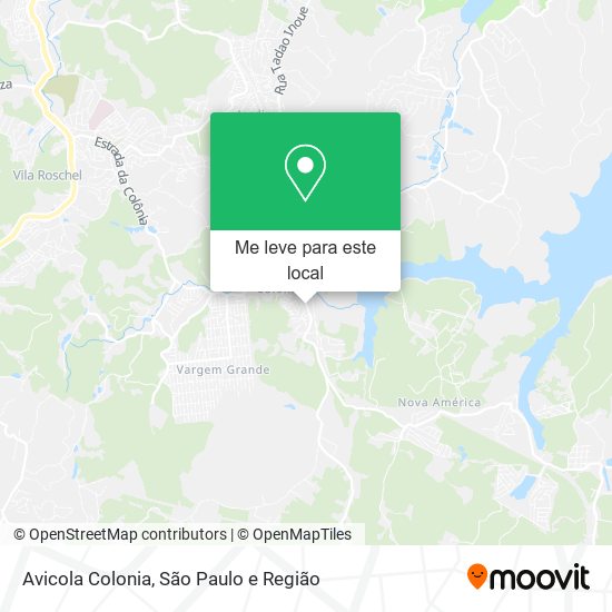 Avicola Colonia mapa