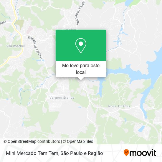Mini Mercado Tem Tem mapa