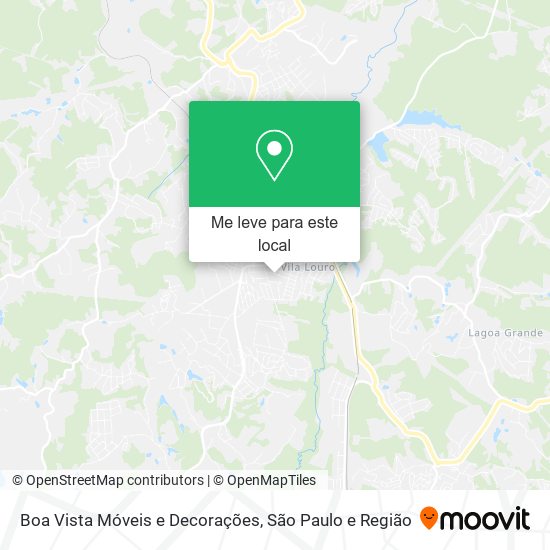 Boa Vista Móveis e Decorações mapa