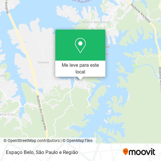 Espaço Belo mapa