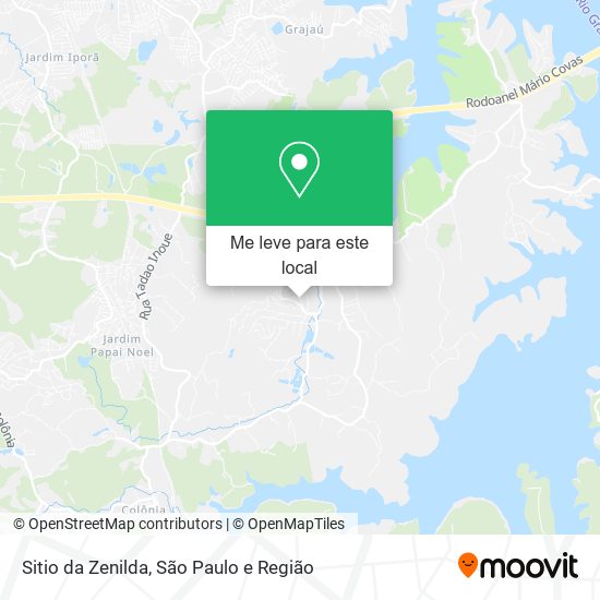 Sitio da Zenilda mapa