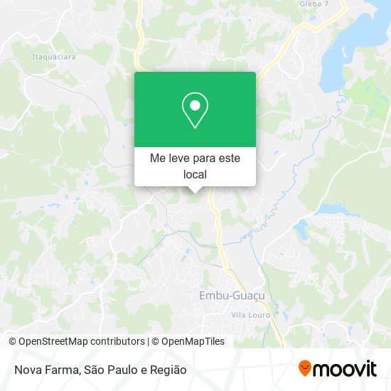 Nova Farma mapa