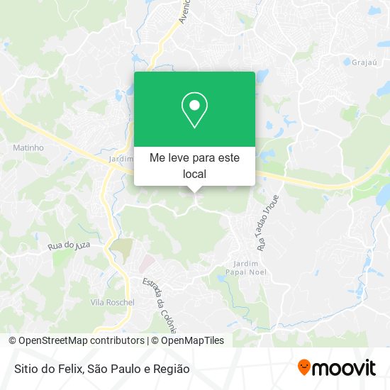Sitio do Felix mapa