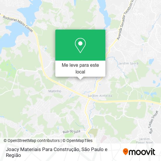 Joacy Materiais Para Construção mapa
