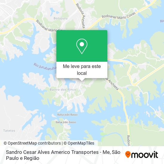 Sandro Cesar Alves Americo Transportes - Me mapa