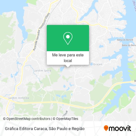 Gráfica Editora Caraca mapa